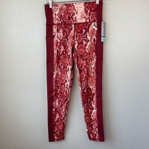 NWT Ideology 7/8 Length High Waist Athletic Leggings Size S